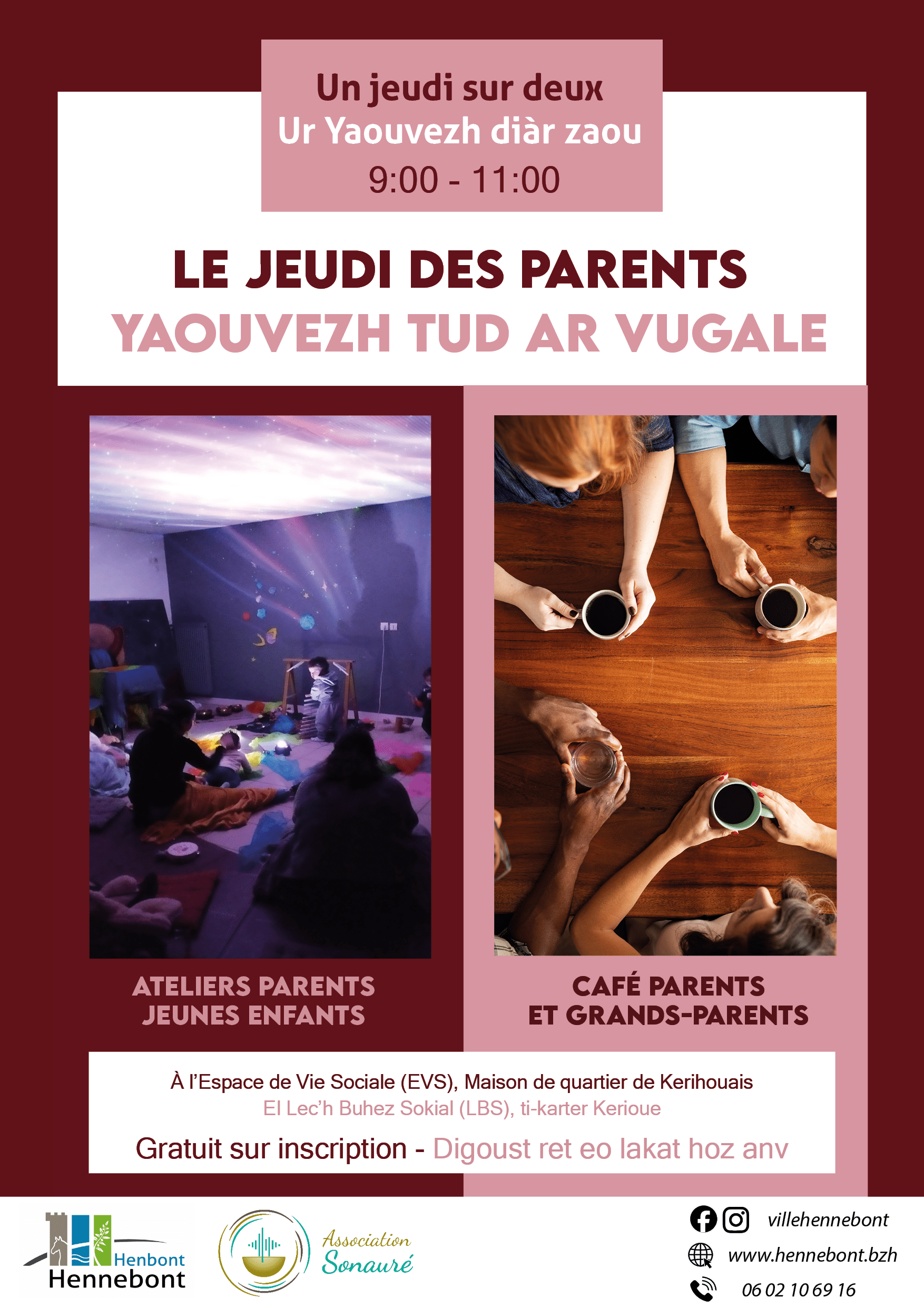 jeudi des parents flyer